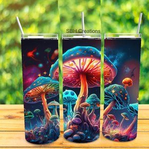 Mushroom Colorful Tumbler